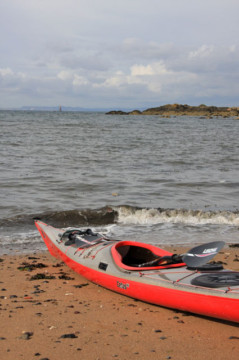 Beach at Elie Sea Kayak Anstruther to Elie