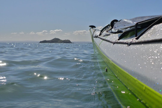 Crossing to Inchkeith Sea Kayak Inchkeith