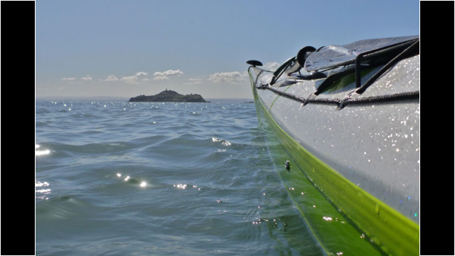 Crossing to Inchkeith Sea Kayak Inchkeith