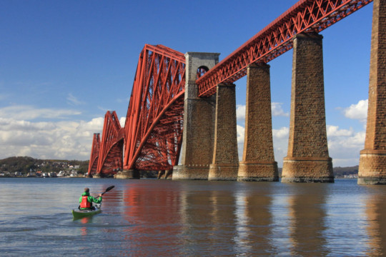 Forth Rail Bridge Sea Kayak Firth of Forth Forth Rail Bridge