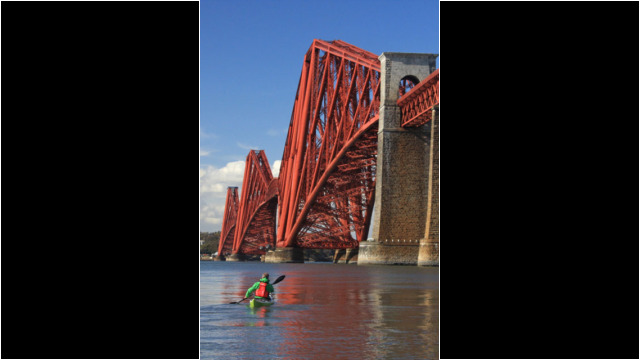 Forth Rail Bridge Sea Kayak Firth of Forth Forth Rail Bridge