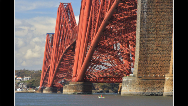 Forth Rail Bridge Sea Kayak Firth of Forth Forth Rail Bridge
