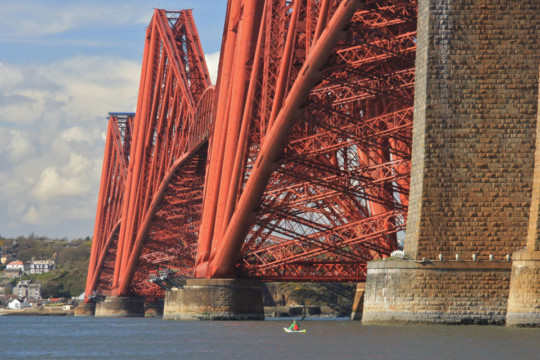 Forth Rail Bridge Sea Kayak Firth of Forth Forth Rail Bridge