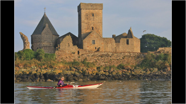St Colm's Abbey Sea Kayak Firth of Forth St Colm's Abbey