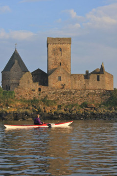 St Colm's Abbey Sea Kayak Firth of Forth St Colm's Abbey