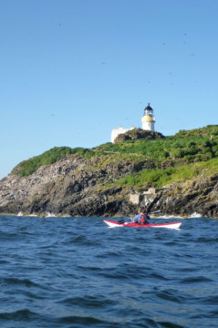 Fidra lighthouse Sea Kayak Fidra Lighthouse