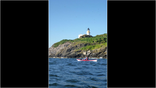 Fidra lighthouse Sea Kayak Fidra Lighthouse