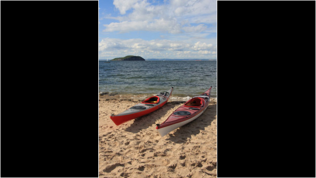 North Berwick beach & Craigleith Sea Kayak Fidra North Berwick Craigleith