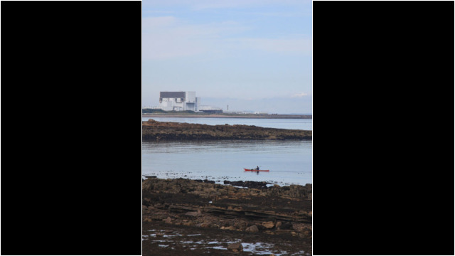 Torness Nuclear Power Station Sea Kayak Barns Ness Torness