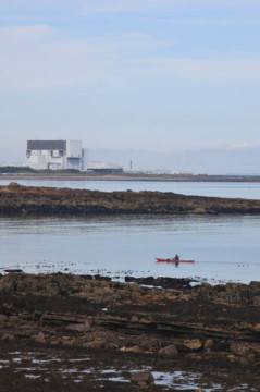 Torness Nuclear Power Station Sea Kayak Barns Ness Torness