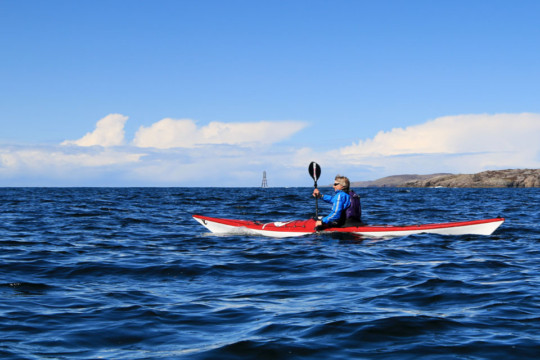 Beacon in Loch Inver Sea Kayak Loch Inver Beacon