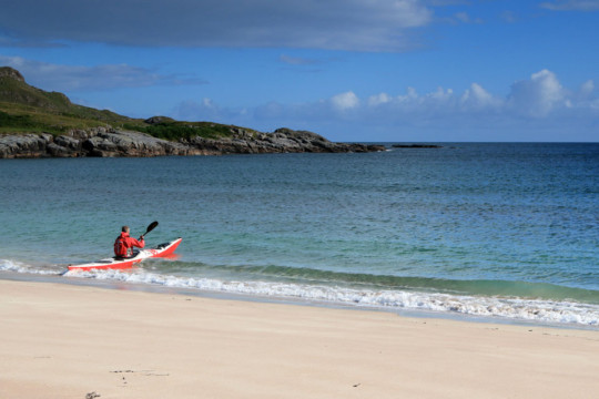 Clashnessie Beach, Point of Stoer Sea Kayak Clashnessie Beach Point of Stoer