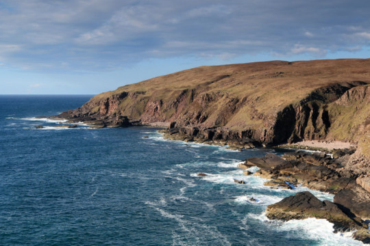 Cliffs North of Lighthouse, Point of Stoer Point of Stoer