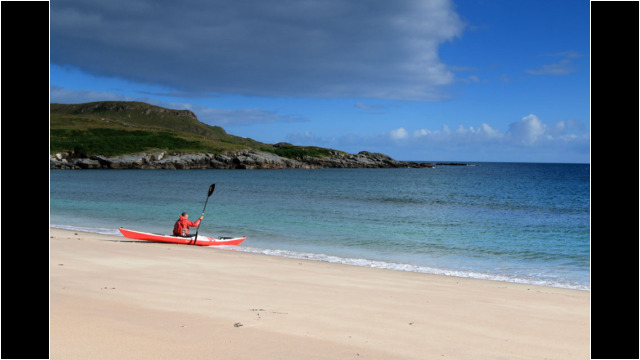 Clashnessie Beach Sea Kayak Clashnessie Beach