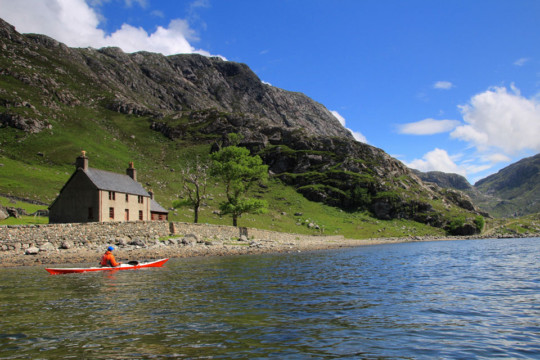 Head of Loch Glendhu Sea Kayak Loch Glendhu