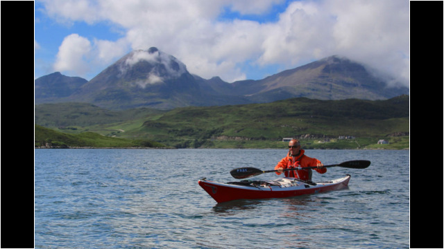 Quinag from Loch Glendhu Sea Kayak Loch Glendhu Quinag