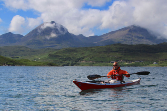 Quinag from Loch Glendhu Sea Kayak Loch Glendhu Quinag