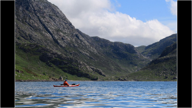 Looking into Glendhu Sea Kayak Loch Glendhu
