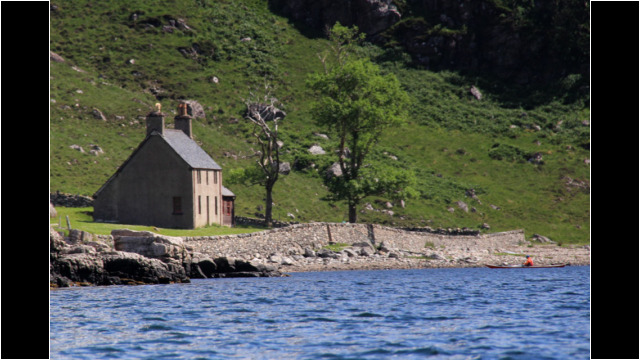 Arriving at Glendhu Sea Kayak Loch Glendhu