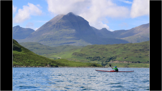 Quinag from Loch Glendhu Sea Kayak Loch Glendhu Quinag