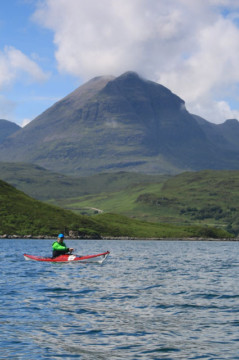Quinag from Loch Glendhu Sea Kayak Loch Glendhu Quinag