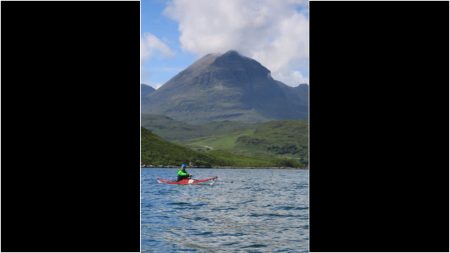 Quinag from Loch Glendhu Sea Kayak Loch Glendhu Quinag