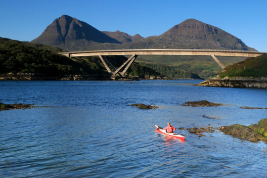 Kylesku Bridge & Quinag Sea Kayak Kylesku Bridge Quinag