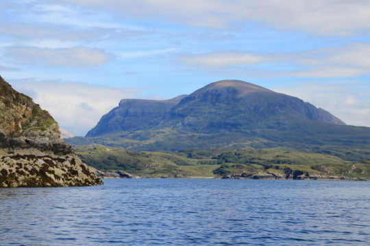 Quinag from Duartmore Point Sea Kayak Duartmore Point Quinag
