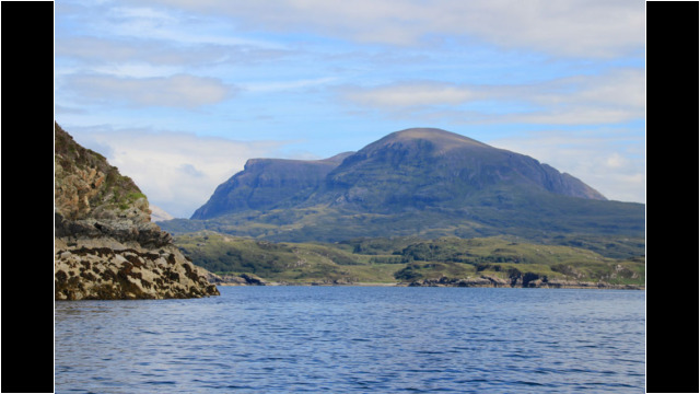 Quinag from Duartmore Point Sea Kayak Duartmore Point Quinag