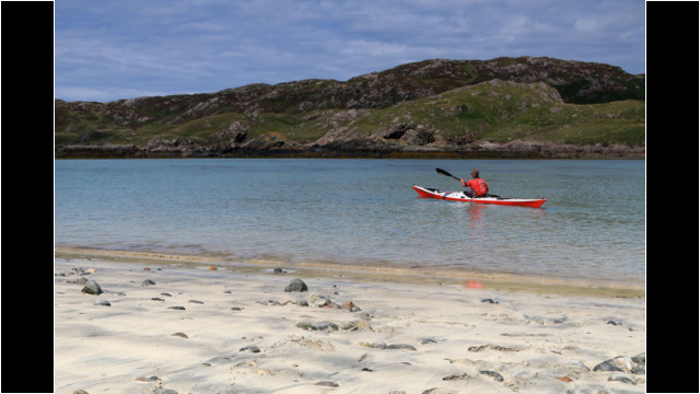 Leaving Scourie Sea Kayak Scourie