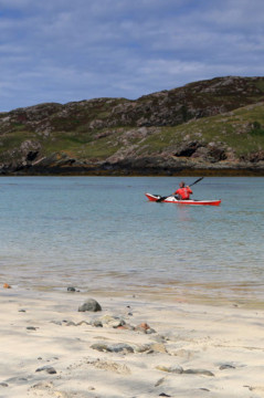 Leaving Scourie Sea Kayak Scourie