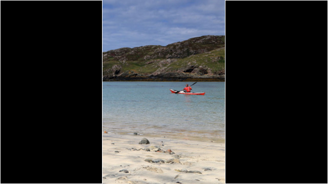 Leaving Scourie Sea Kayak Scourie