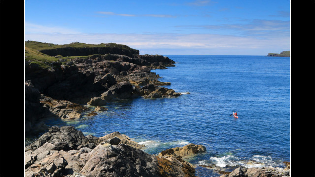 Leaving Scourie Bay Sea Kayak Scourie Bay