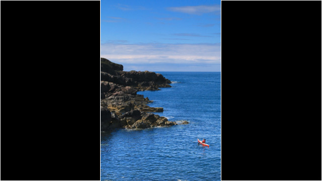 Leaving Scourie Bay Sea Kayak Scourie Bay