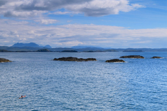 Looking South from Scourie Sea Kayak Scourie