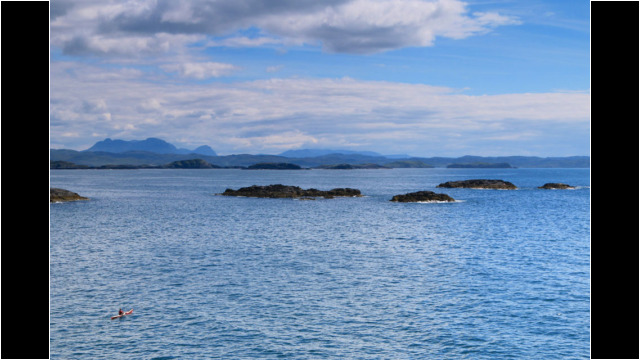 Looking South from Scourie Sea Kayak Scourie