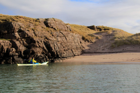 Beach on East Coast Handa Island Sea Kayak Handa Island Beach