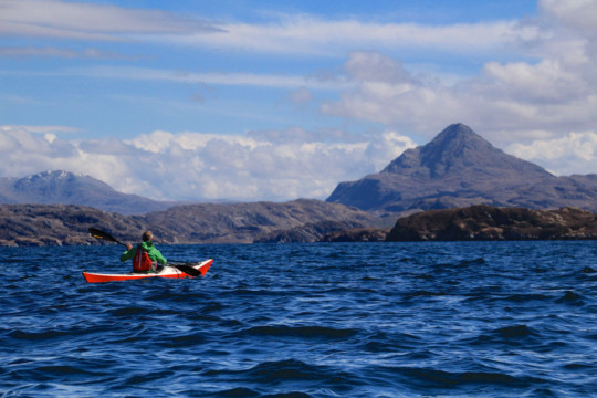 Ben Stack from Loch Laxford Sea Kayak Loch Laxford Ben Stack