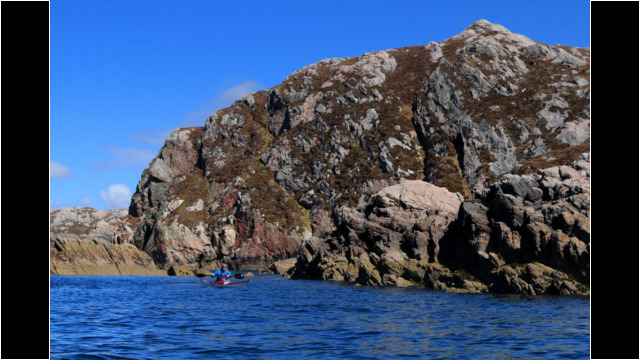 Coastline towards Kinlochbervie Sea Kayak Loch Laxford