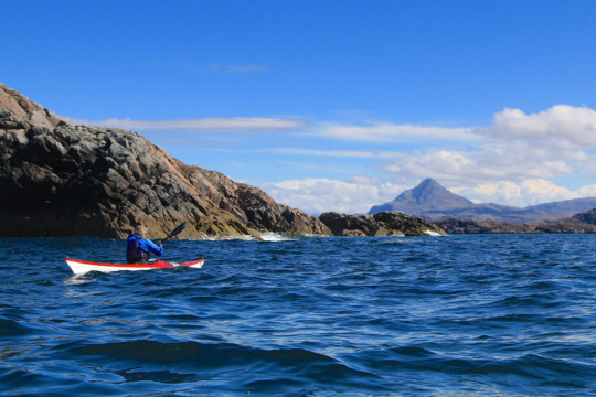 Ben Stack from Loch Laxford Sea Kayak Loch Laxford Ben Stack