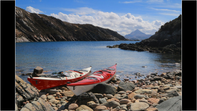 Loch Laxford landing & Ben Stack Sea Kayak Loch Laxford Ben Stack