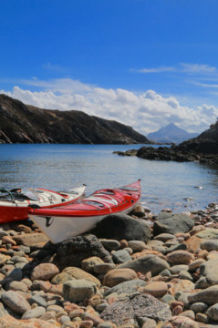 Loch Laxford landing & Ben Stack Sea Kayak Loch Laxford Ben Stack