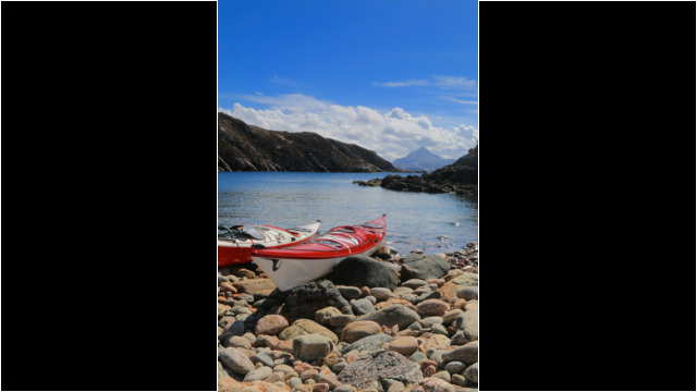 Loch Laxford landing & Ben Stack Sea Kayak Loch Laxford Ben Stack