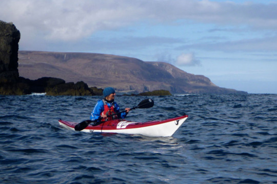 Cape Wrath coastline from Faraid Head Sea Kayak Faraid Head
