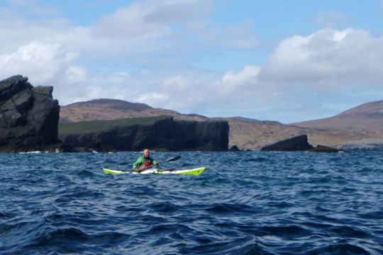 Faraid Head from 'The Clach's' Sea Kayak Faraid Head