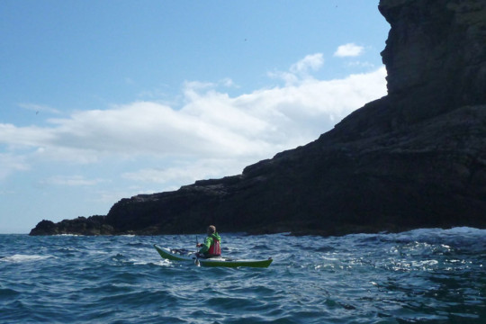 Approaching Faraid Head Sea Kayak Faraid Head