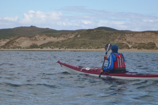 Balnakeil Bay and beach Sea Kayak Faraid Head Balnakeil Bay