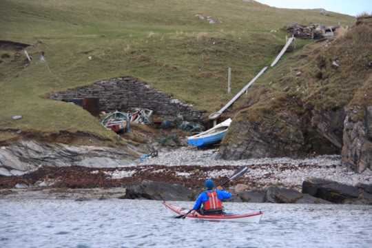 Old fishing bay Sea Kayak Faraid Head