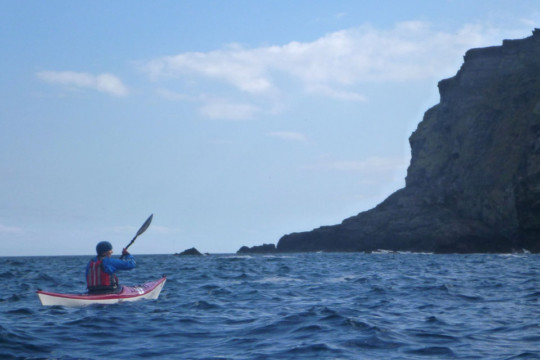 Faraid Head cliffs Sea Kayak Faraid Head