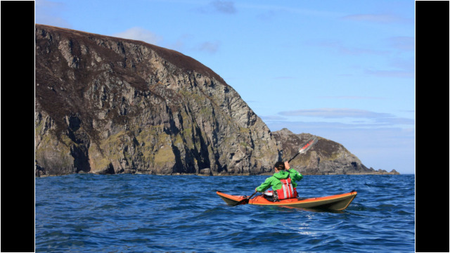 Whiten Head coastline Sea Kayak Whiten Head